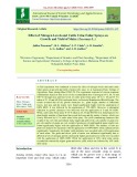 Effect of nitrogen levels and cattle urine foliar sprays on growth and yield of maize (Zea mays L.)