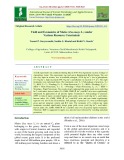 Yield and economics of maize (Zea mays L.) under various resource constraints