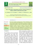 Study of microbial contamination in broilers and drug sensitivity in modern abattoirs in Khartoum State, Sudan