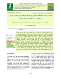 An economic analysis of cattle marketing in Beed district of Maharashtra