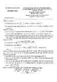 Đề thi học sinh giỏi môn Toán lớp 11 cấp quốc gia năm 2021-2022 - Sở GD&ĐT Quảng Bình
