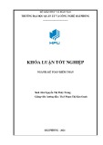 Khóa luận tốt nghiệp Kế toán - Kiểm toán: Hoàn thiện công tác kế toán nguyên vật liệu tại Công ty TNHH Nguyễn Đức Phát