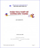 Giáo trình Phân tích thiết kế hướng đối tượng: Phần 2 - PGS.TS. Đặng Văn Đức