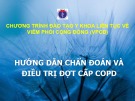 Bài giảng Hướng dẫn chẩn đoán và điều trị đợt cấp COPD