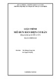 Giáo trình Môđun Hàn điện cơ bản - ĐH Sư Phạm Kỹ Thuật Nam Định