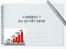 Bài giảng Quản trị kinh doanh: Chương 7 - TS. Ngô Thị Việt Nga