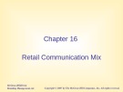 Lecture Retailing management (6/e): Chapter 16 - Levy Weitz