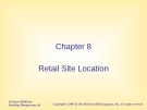 Lecture Retailing management (6/e): Chapter 8 - Levy Weitz