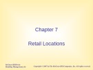 Lecture Retailing management (6/e): Chapter 7 - Levy Weitz