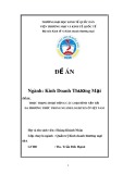 Đề án ngành Kinh doanh thương mại: Thực trạng hoạt động các loại hình vận tải đa phương thức trong ngành Logistics ở Việt Nam