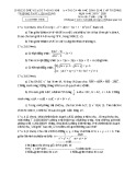 Đề thi học sinh giỏi môn Toán lớp 10 cấp trường năm 2019-2020 có đáp án - Trường THPT Lưu Hoàng, Hà Nội