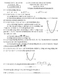 Đề thi học sinh giỏi môn Toán lớp 10 cấp trường năm 2020-2021 có đáp án - Trường THPT Cẩm Xuyên