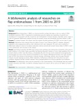 A bibliometric analysis of researches on flap endonuclease 1 from 2005 to 2019