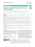 Multizonal anogenital neoplasia in women: A cohort analysis