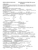 Đề cương ôn tập học kì 2 môn Hóa học lớp 11 năm 2019-2020 - Trường THPT Bắc Thăng Long