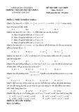 Đề thi thử vào lớp 10 môn Toán năm 2020-2021 có đáp án - Trường THCS Đô thị Việt Hưng