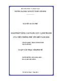 Luận văn Thạc sĩ Kinh tế: Giải pháp nâng cao năng lực cạnh tranh của Viễn thông Phú Yên đến năm 2020