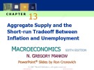 Lecture Macroeconomics (Sixth Edition):  Chapter 13 - N. Gregory Mankiw