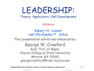 Leadership: Theory, application, skill development (2nd/E) -  Chapter 2: Robert N. Lussier, Christopher F. Achua