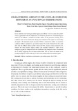 Characterizing airflow in the annular combustor diffuser of an aviation gas turbine engine