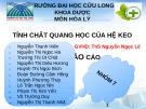 Bài thuyết trình Tính chất quang học của hệ keo