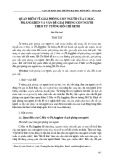 Quan điểm về giải phóng con người của C.Mác, Ph.Ăngghen và vấn đề giải phóng con người theo tư tưởng Hồ Chí Minh