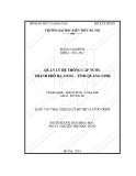 Tóm tắt Luận văn Thạc sĩ Quản lý đô thị và công trình: Quản lý hệ thống cấp nước Thành phố Hạ Long – tỉnh Quảng Ninh