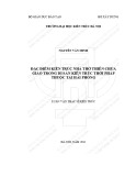 Tóm tắt Luận văn Thạc sĩ Kiến trúc: Đặc điểm kiến trúc nhà thờ thiên chúa giáo trong di sản kiến trúc thời Pháp thuộc tại Hải Phòng