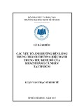 Luận văn Thạc sĩ Kinh tế: Các yếu tố ảnh hưởng đến lòng trung thành thương hiệu bánh trung thu kinh đô của khách hàng cá nhân tại Tp.HCM