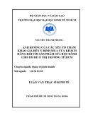 Luận văn Thạc sĩ Kinh tế: Ảnh hưởng của các yếu tố giá tham khảo đến ý định mua của khách hàng đối với sản phẩm sữa bột dành cho em bé ở thị trường Tp.HCM