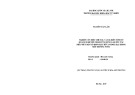 Dự thảo tóm tắt Luận án Tiến sĩ Hóa môi trường: Nghiên cứu điều chế TiO2 và TiO2 biến tính từ quặng ilmenit nhằm ứng dụng làm xúc tác phân hủy một số hợp chất hữu cơ độc hại trong môi trường nước