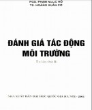 Giáo trình Đánh giá tác động môi trường (Tái bản lần 2): Phần 1