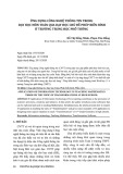 Ứng dụng công nghệ thông tin trong dạy học môn Toán qua dạy học chủ đề phép biến hình ở trường trung học phổ thông