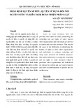 Phân định quyền sở hữu, quyền sử dụng đối với nguồn nước và kiến nghị hoàn thiện pháp luật