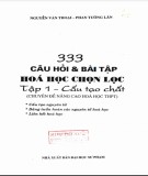 333 câu hỏi & bài tập về cấu tạo chất: Phần 1