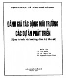 Sổ tay hướng dẫn kỹ thuật đánh giá tác động môi trường: Phần 2