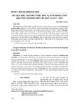 Kết quả điều trị phẫu thuật máu tụ dưới màng cứng mạn tính tại Bệnh viện Việt Đức từ 2017-2018