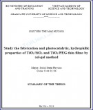 Abstract of the thesis Dinance - Banking: Overconfidence, executive compensation and performance of Vietnam stock exchange listed firms