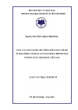 Luận văn Thạc sĩ Kinh tế: Nâng cao chất lượng hệ thống kiểm soát nội bộ về hoạt động tín dụng tại Ngân hàng TMCP Xuất nhập khẩu Việt Nam