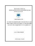 Luận văn Thạc sĩ Kinh tế: Các nhân tố ảnh hưởng đến sự thành công của hệ thống thông tin kế toán trong các doanh nghiệp sản xuất công nghiệp nhỏ và vừa tại Đồng Nai