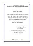 Luận văn Thạc sĩ Kinh tế: Nghiên cứu mối quan hệ giữa đặc điểm doanh nghiệp niêm yết và mức độ công bố thông tin trên báo cáo thường niên tại Sở giao dịch chứng khoán Tp.HCM