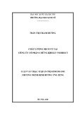 Luận văn Thạc sĩ Quản trị kinh doanh: Chất lượng dịch vụ tại Công ty cổ phần Chứng khoán VNDIRECT