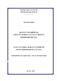 Luận văn Thạc sĩ Quản lý kinh tế: Quản lý tài chính tại Công ty cổ phần Vận tải và Dịch vụ Petrolimex Hà Tây