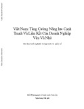 Báo cáo Việt Nam: Tăng cường năng lực cạnh tranh và liên kết của doanh nghiệp vừa và nhỏ