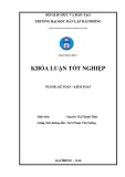 Khóa luận tốt nghiệp Kế toán - Kiểm toán: Hoàn thiện công tác kế toán vốn bằng tiền tại Công ty TNHH MTV duyên hải – xí nghiệp 7