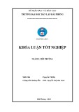 Khóa luận tốt nghiệp Môi trường: Đánh giá hiện trạng sử dụng và quản lý các nguồn tài nguyên ven biển xã Đông Hưng, huyện Tiên Lãng Hải Phòng