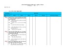 Mẫu Báo cáo (kế hoạch) tháng (quý) - quản lý hồ sơ