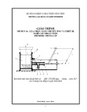 Giáo trình Lựa chọn, Nâng chuyển ống và thiêt bị (Nghề: Cấp thoát nước) - CĐ Cơ Giới Ninh Bình