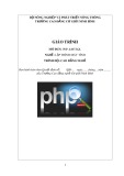 Giáo trình PHP và MYSQL (Nghề: Lập trình máy tính-CĐ) - CĐ Cơ Giới Ninh Bình