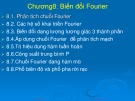 Bài giảng Giải tích mạch - Chương 8: Biến đổi Fourier